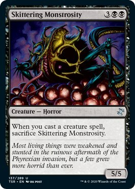 Skittering Monstrosity Card Front