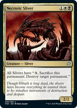 Necrotic Sliver Card Front
