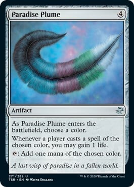 Paradise Plume Card Front