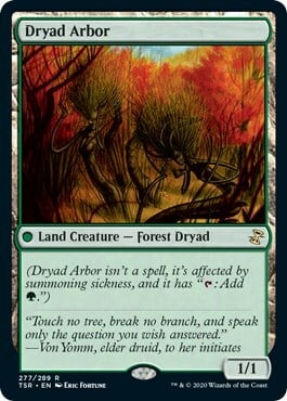 Dryad Arbor Card Front
