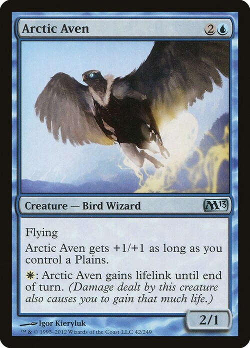 Arctic Aven Card Front