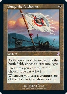 Vanquisher's Banner Card Front