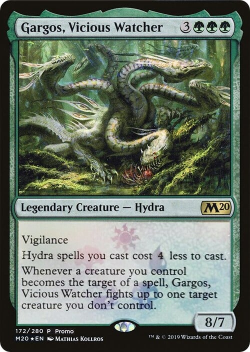 Gargos, Vicious Watcher Card Front