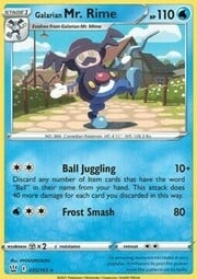 Galarian Mr. Rime [Ball Juggling | Frost Smash]