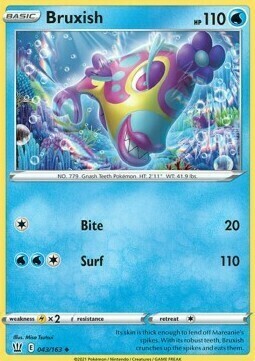 Bruxish Card Front