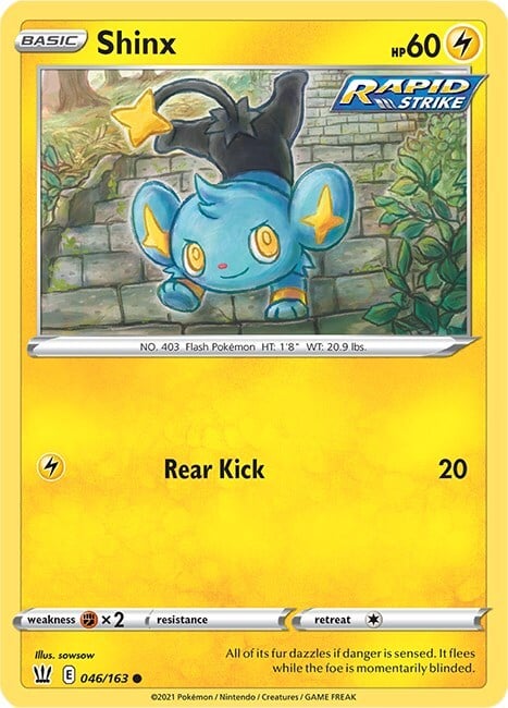 Shinx Card Front