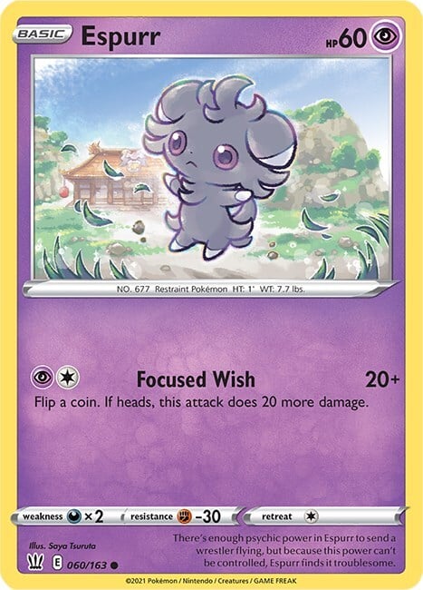 Espurr Card Front