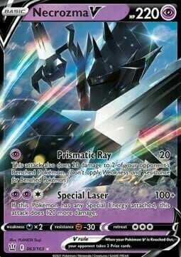 Necrozma V [Prismatic Ray | Special Laser] Card Front