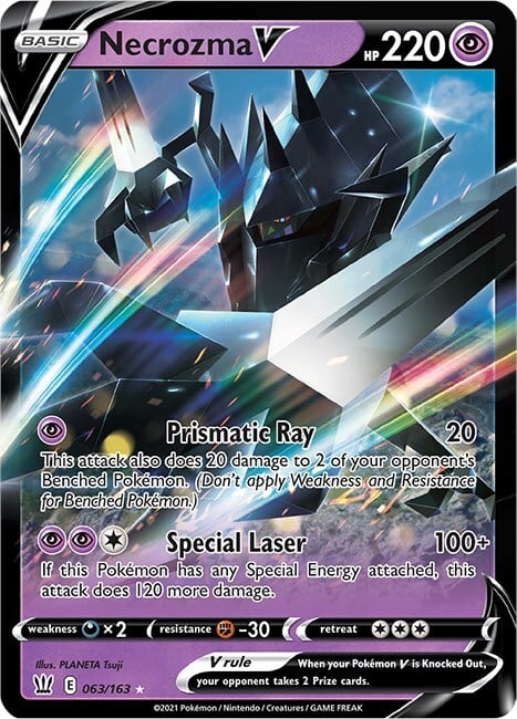 Necrozma V Card Front