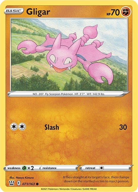 Gligar Card Front