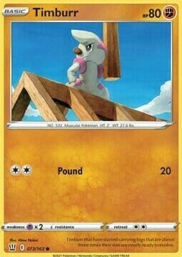 Timburr [Pound | BST] Card Front