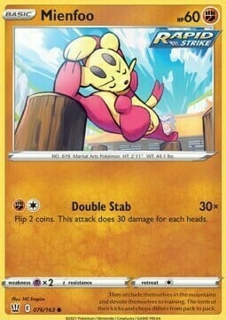Mienfoo [Double Stab] Card Front