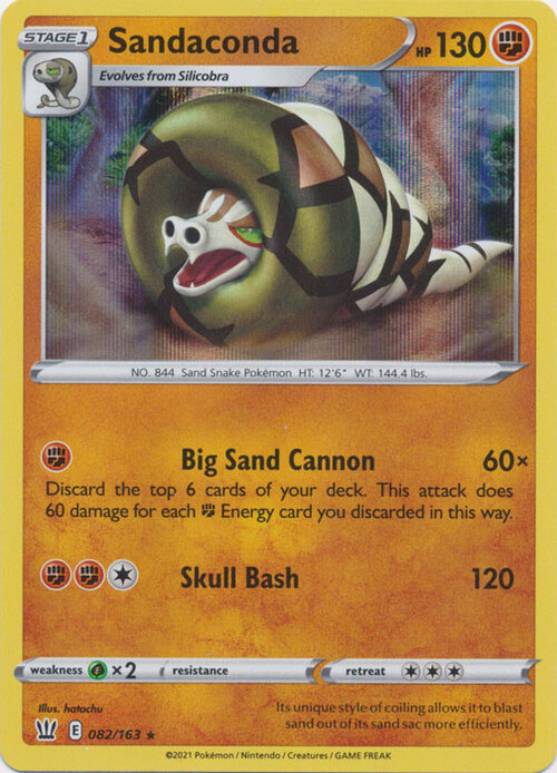 Sandaconda Card Front