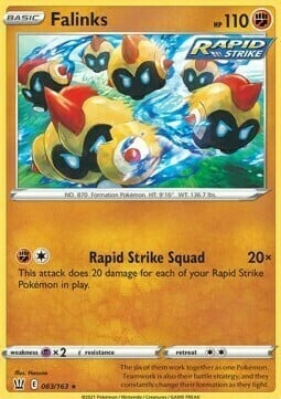 Falinks [Rapid Strike Squad] Card Front