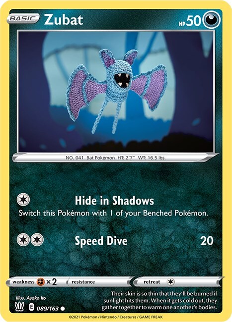 Zubat Card Front