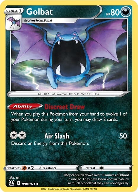 Golbat Card Front