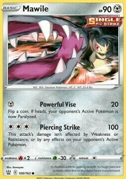 Mawile [Powerful Vise | Piercing Strike] Card Front