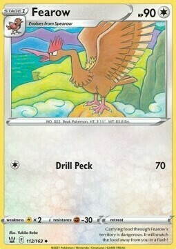 Fearow [Drill Peck] Card Front