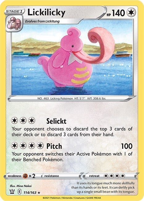 Lickilicky Card Front
