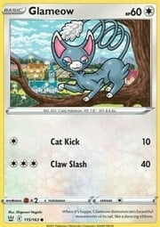 Glameow [Cat Kick | Claw Slash]