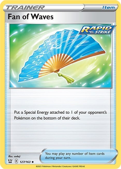 Fan of Waves Card Front