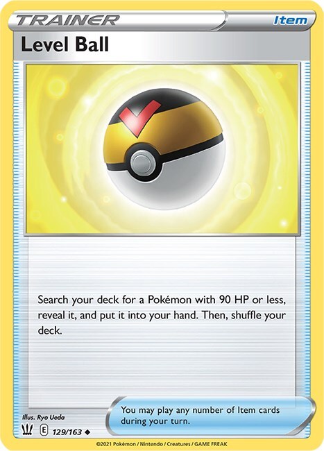 Level Ball Card Front