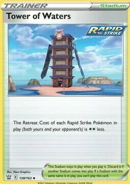 Tower of Waters Card Front