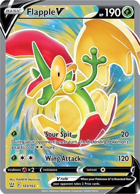 Flapple V Card Front