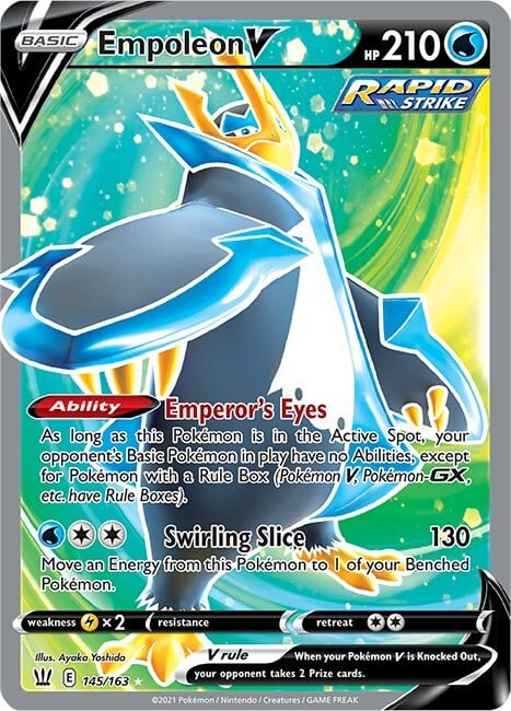 Empoleon V Card Front