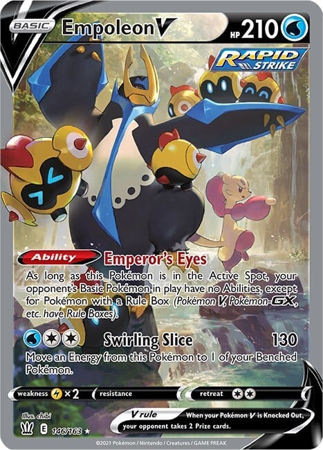 Empoleon V Card Front