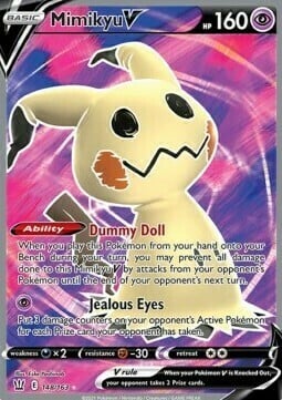 Mimikyu V [Dummy Doll | Jealous Eyes] Card Front