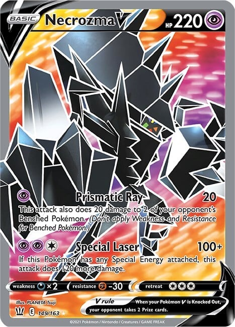 Necrozma V Card Front