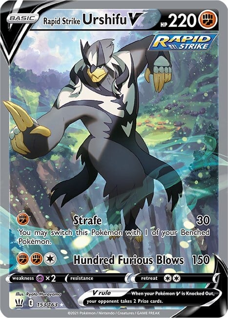 Rapid Strike Urshifu V Card Front