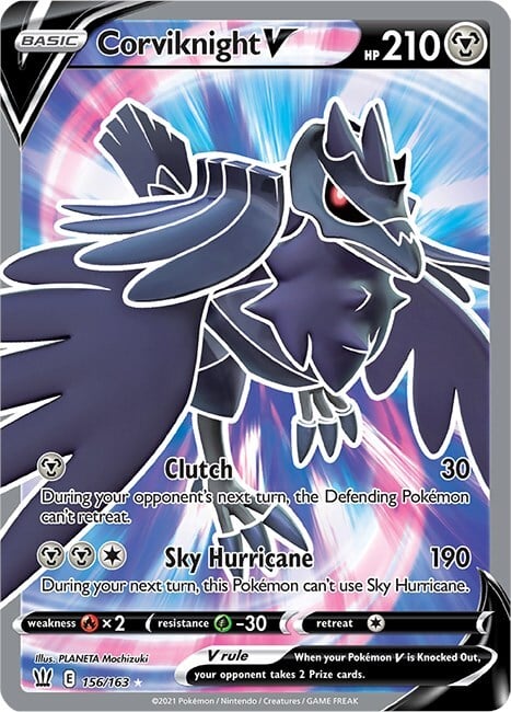 Corviknight V Card Front