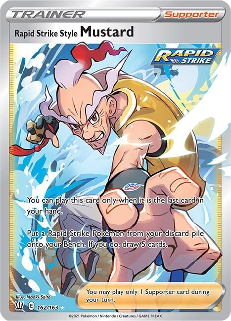 Rapid Strike Style Mustard Card Front