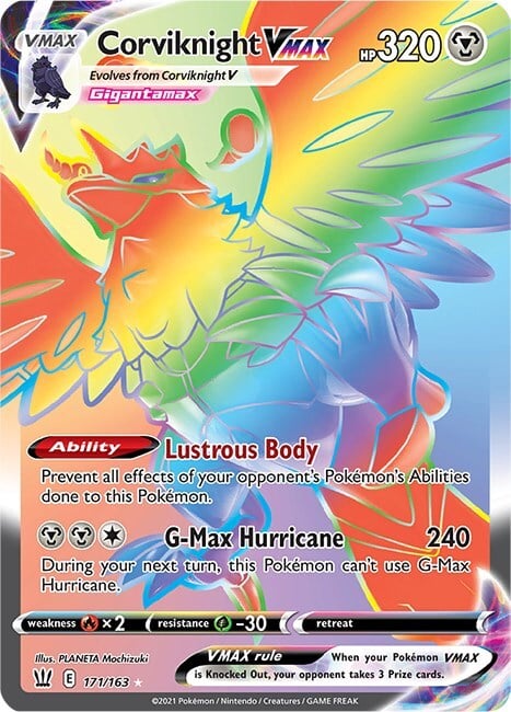 Corviknight VMAX Card Front