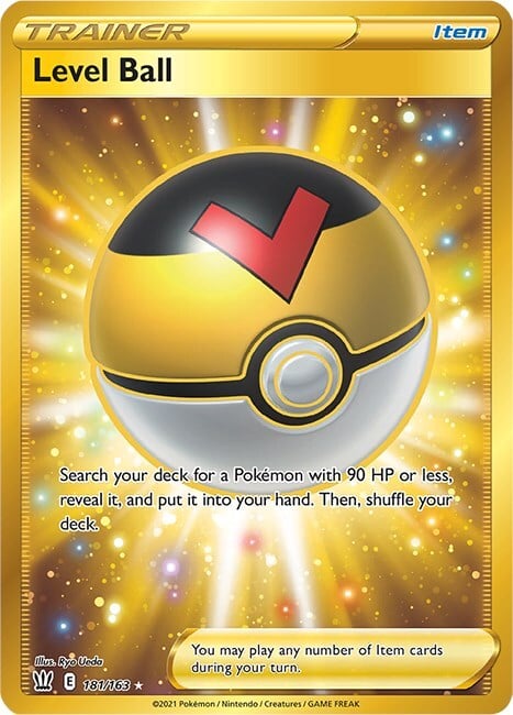Level Ball Card Front