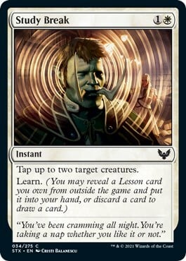 Study Break Card Front