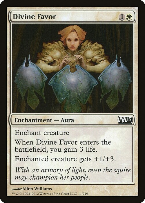 Divine Favor Card Front