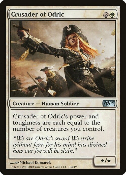 Crusader of Odric Card Front