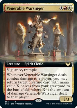 Venerable Warsinger Card Front