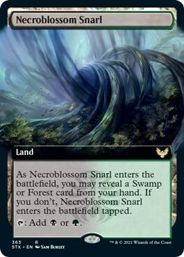 Necroblossom Snarl Card Front
