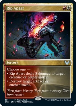 Rip Apart Card Front
