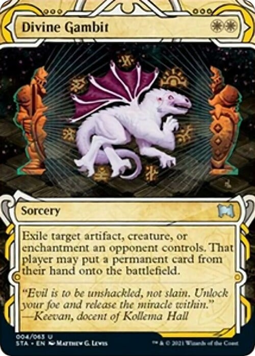Divine Gambit Card Front