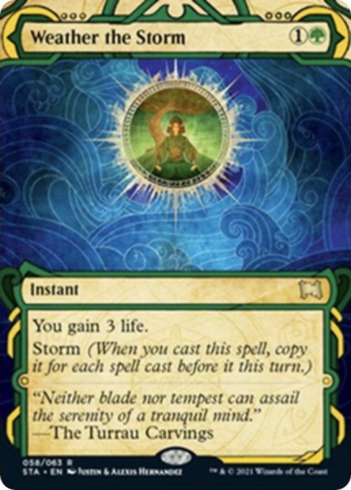 Weather the Storm Card Front