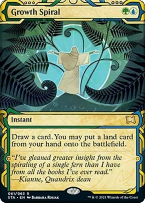 Growth Spiral Card Front