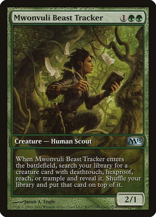 Mwonvuli Beast Tracker Card Front