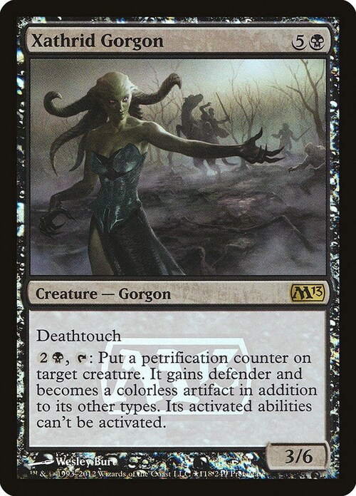 Xathrid Gorgon Card Front