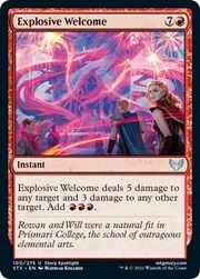 Explosive Welcome 100