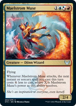 Musa del Maelstrom Card Front
